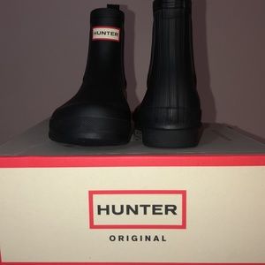 Hunter Chelsea Ankle Rain Boots